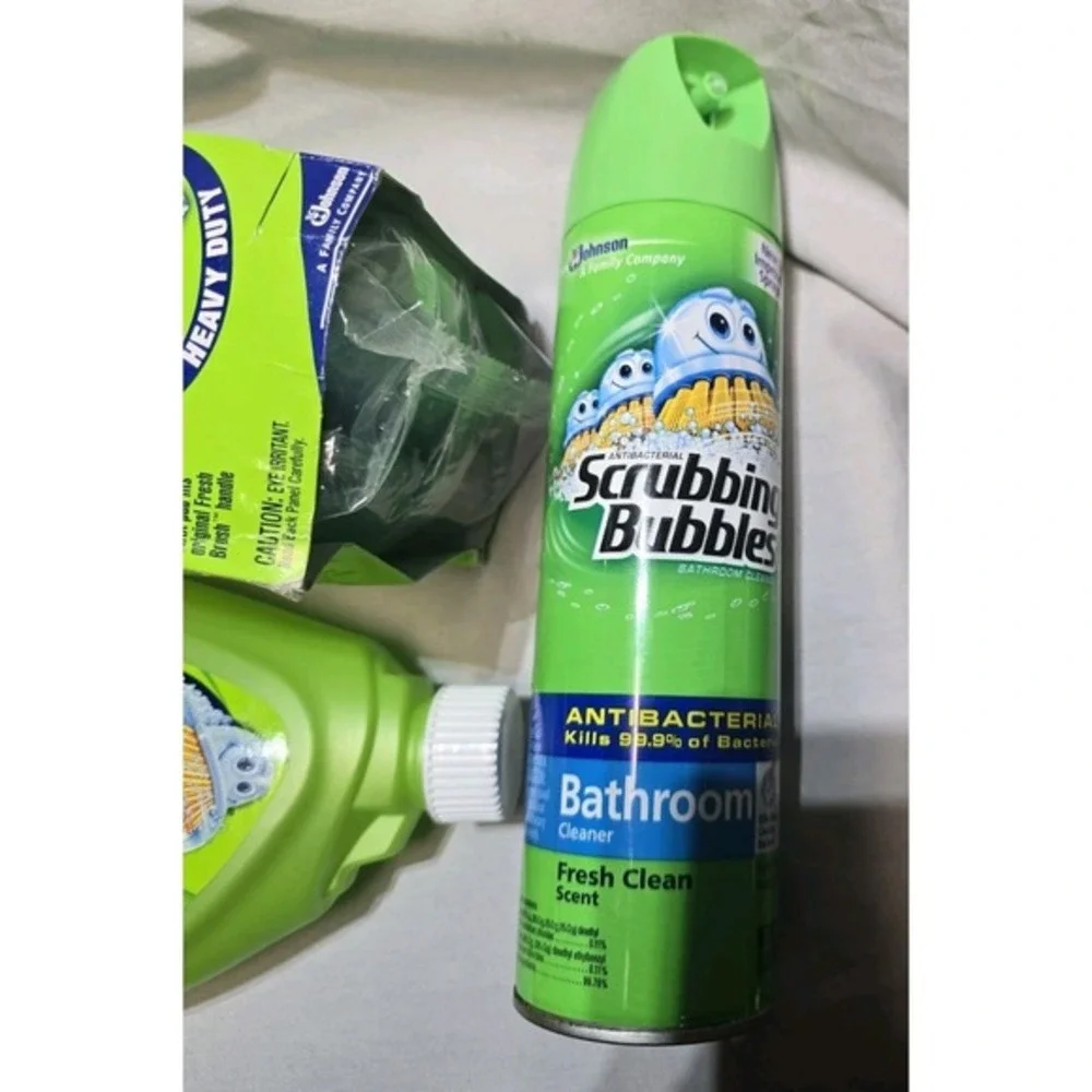 Johnson Scrubbing‎ Bubbles FRESH BRUSH Foam Refill Toilet Cleaning Lot Of 3